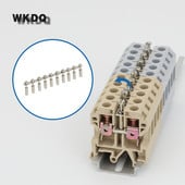 SAK 10Q-10 Фиксиран мост за SAK 10EN Аксесоари Тел Електрически съединител Джъмпери Клемни блокове за DIN шина SAK10Q-10