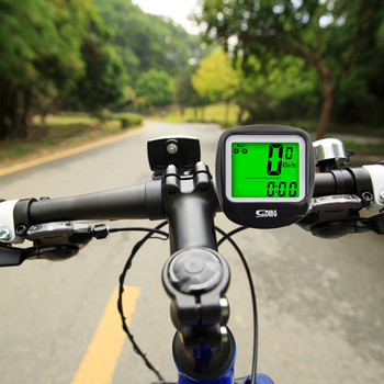 MTB Bike Кабелна кодова таблица LCD цифров дисплей Компютър Хронометър Таймер за упражнения Планински велосипед Каране на скоростомер Одометър
