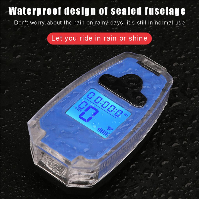 Jalgratta esituled Jalgratta arvuti Kerge USB-taskulamp 120 dB Horn kaasaskantav spidomeetri laetav esituli