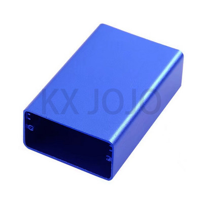 Alumiiniumist korpus 44 * 23 * 60/65 mm integreeritud korpusega elektrooniline korpus Projekti instrumendi korpus must/hõbe/sinine metall
