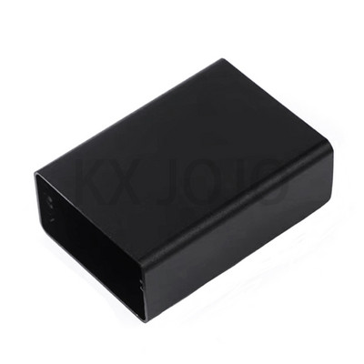 Alumiiniumist korpus 44 * 23 * 60/65 mm integreeritud korpusega elektrooniline korpus Projekti instrumendi korpus must/hõbe/sinine metall