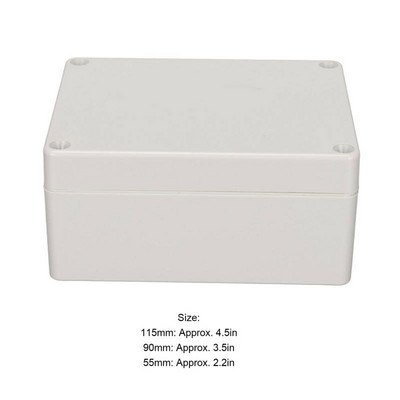 Carcasă impermeabilă IP67 Carcasă pentru instrumente pentru proiect Cutie pentru proiect electrică Carcasă pentru exterior din plastic/aluminiu