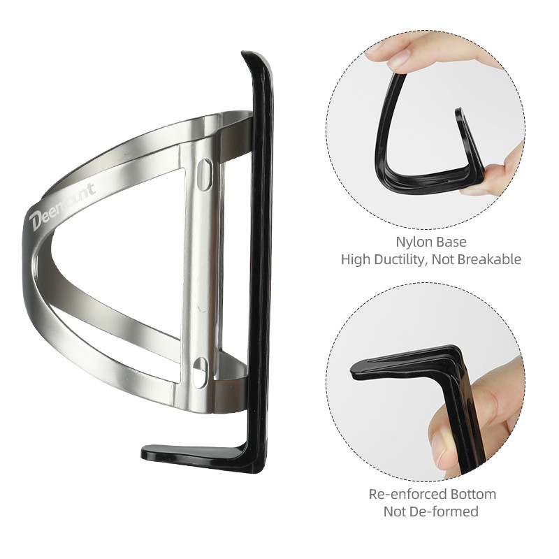 3 sisendit Reguleeritava kõrgusega jalgrattapudeli puuri kõrgus Reguleeritav MTB maanteeratta vesi 72–78 mm veekeetja hoidja alumiiniumraam