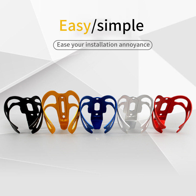 Maanteeratta joogipudeli puur Alumiiniumisulamist eemaldatav veetopsihoidja kruviga kinnitatud veekeetja kronsteini varustus kuldne