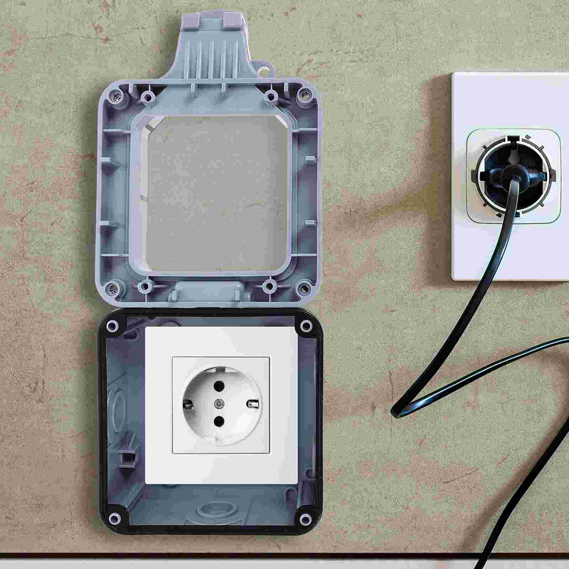 Vodotesný konektor Plastová elektrická projektová krabica Vonkajší vodotesný konektor Vodotesná elektrická krabica