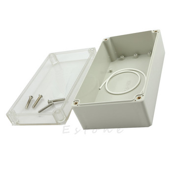 DIY Junction Box Power Enclosure Box για w/Clear Cover Electronic Project Instrument for Case Waterproof Plastic for Dropship