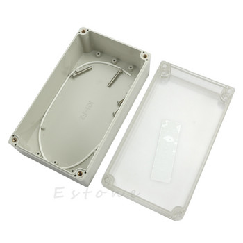 DIY Junction Box Power Enclosure Box για w/Clear Cover Electronic Project Instrument for Case Waterproof Plastic for Dropship