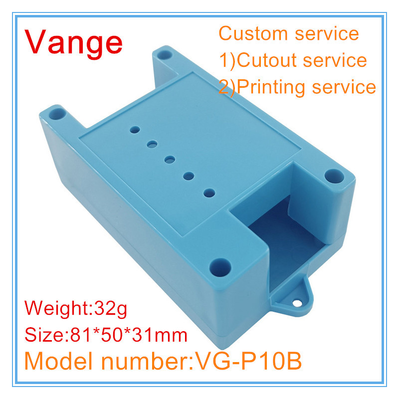 1 τεμ/παρτίδα κουτί διακλάδωσης ηλεκτρονικών 81*50*31mm περίβλημα συσκευής πλαστικού κουτιού έργου ABS