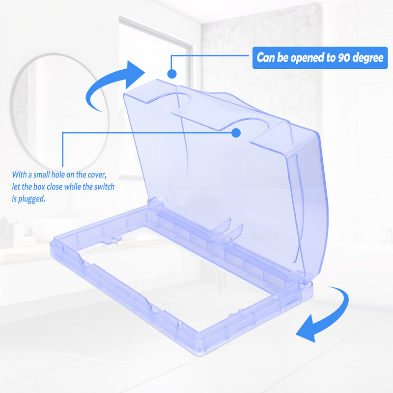 Cutie de protecție pentru prize Cutie de capac pentru priză Cutie de blocare pentru ieșire Cutie de întrerupător impermeabilă Capac electric în aer liber Capace pentru cutia de joncțiune