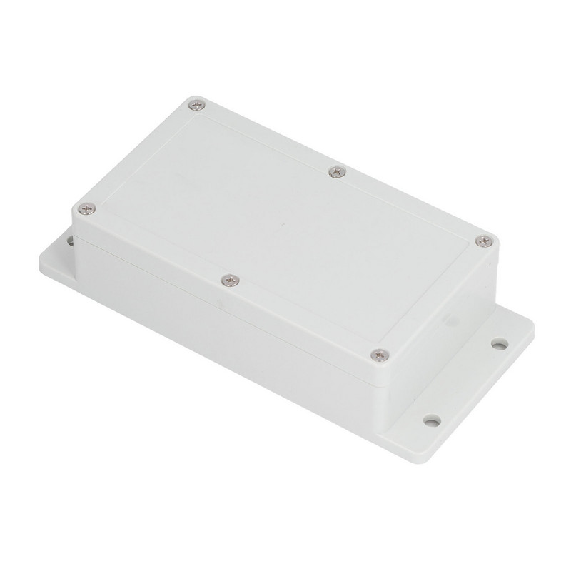 Csatlakozódoboz IP65 vízálló műanyag ház Elektronikus projektház 158x90x46mm F7-2 fix fülű tápegység