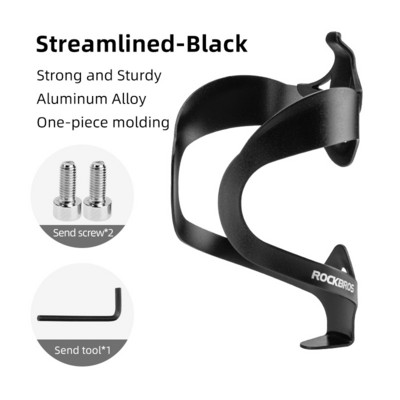 Rockbros službeni podesivi kavez za bocu za vodu Držač za bocu za MTB biciklizam od aluminijske legure Ultralaki stalak za montažu na upravljač