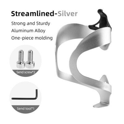 Rockbros službeni podesivi kavez za bocu za vodu Držač za bocu za MTB biciklizam od aluminijske legure Ultralaki stalak za montažu na upravljač
