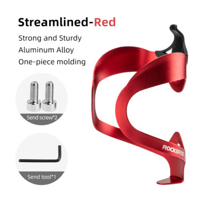 Rockbros službeni podesivi kavez za bocu za vodu Držač za bocu za MTB biciklizam od aluminijske legure Ultralaki stalak za montažu na upravljač