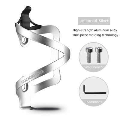 Rockbros službeni podesivi kavez za bocu za vodu Držač za bocu za MTB biciklizam od aluminijske legure Ultralaki stalak za montažu na upravljač