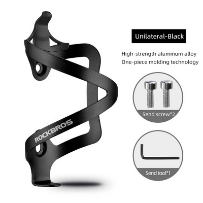 Rockbros službeni podesivi kavez za bocu za vodu Držač za bocu za MTB biciklizam od aluminijske legure Ultralaki stalak za montažu na upravljač
