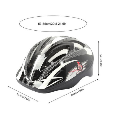 Nastaviteľné detské cyklistické prilby, ľahké priedušné bezpečnostné prilby na bicykel, korčule, kolobežku, korčuľovanie na svahu