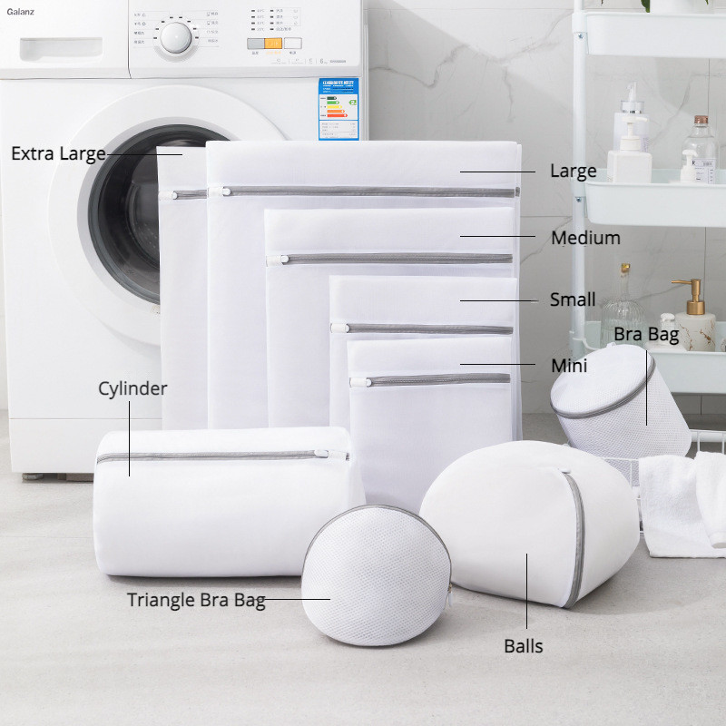 Διχτυωτή τσάντα πλυντηρίου ρούχων Πολυεστερική τσάντα πλυντηρίου ρούχων Χοντρό δίχτυ Καλάθι πλυντηρίων ρούχων Τσάντες πλυντηρίου ρούχων Διχτυωτή τσάντα σουτιέν