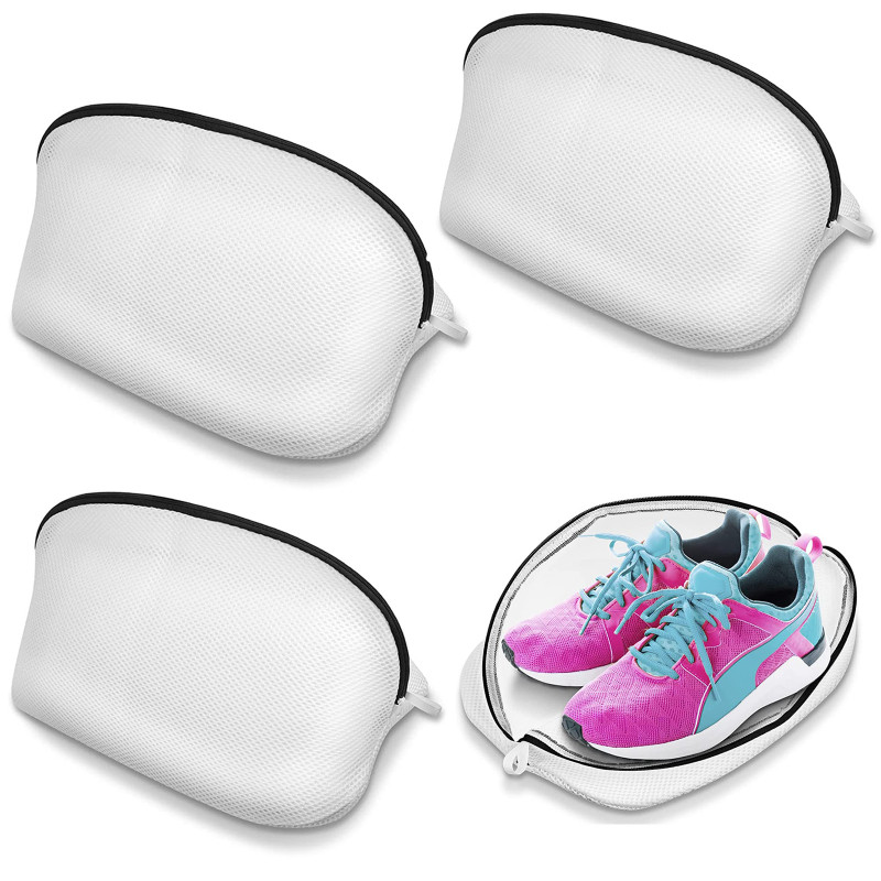 Geantă de rufe din plasă Mașină de spălat Geantă de pantofi cu fermoar Genți de depozitare pantofi de călătorie Cutie de depozitare pentru haine de protecție Genți organizatoare