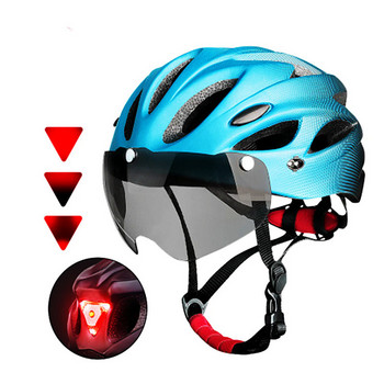 НОВА Каска за колоездене Мъжка Дамска LED светлинна каска Пътна Каска за планински велосипед Обектив за каране на велосипед Спорт Скейтборд Скутер 2#