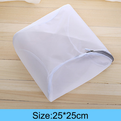 Sivi Mrežasti patentni zatvarač Vrećice za pranje Torba za kućansku perilicu rublja Za rublje Donje rublje Grudnjak Čarape Organizator za prljavu odjeću Košara za rublje