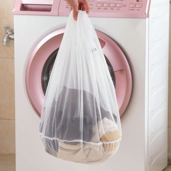 Мрежеста торба за пране Полиестерни торби за пране за пране Груба мрежа Кош за пране Чанти за пране Инструменти за домакинско почистване Аксесоари
