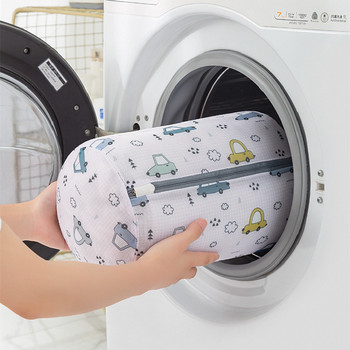 5 μοτίβα εκτύπωσης Τσάντες πλυντηρίου Εσώρουχα Σουτιέν Μηχάνημα Διχτυωτός Οργανωτής ταξιδιού Πλύσιμο Πτυσσόμενο Κρεμαστό