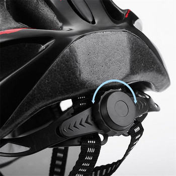 52-62 cm Μαύρο κράνος ποδηλάτου με ελαφρύ LED υπερελαφρύ αναπνεύσιμο κράνος ποδηλάτου Riding Mountain Road Bike Cycling Κράνη 4#