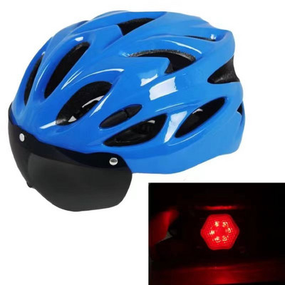 52-62 cm crna biciklistička kaciga s LED svjetlom Ultralaka prozračna biciklistička kaciga za vožnju brdskom cestom biciklističke kacige 4#