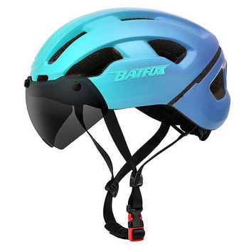Свръхлека велосипедна каска Мъже Жени Intergrally-Molded MTB велосипедна каска EPS Планински шосеен велосипеден шлем 54-59cm casco cap 2#