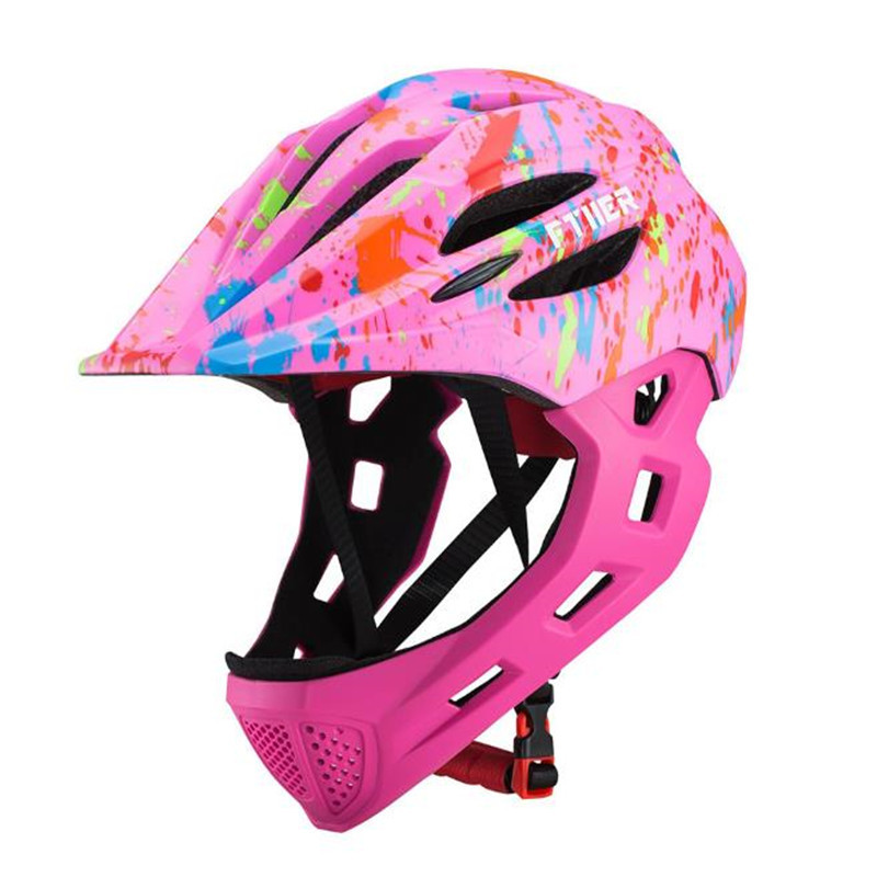 Sportovi na otvorenom, dječja kaciga za cijelo lice, bicikl za ravnotežu, skuter, kaciga za vožnju bicikla, dječja kaciga sa svjetlom i mrežom protiv insekata 2