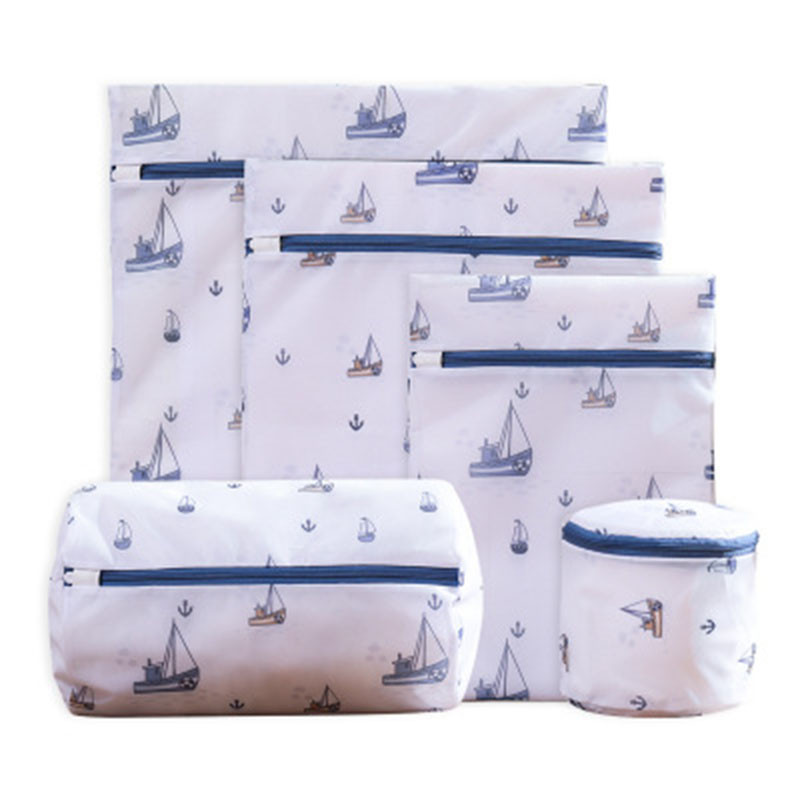 Purjetamismustriline pesukott pesumasinale Kaitseriideid Riidehoidjad Peen trükkimine Kodu Salastatud pesukotid