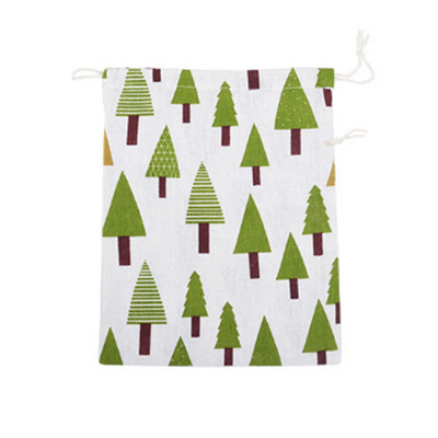 1PC 25*32cm Cotton Draw String Floral Storage Bag Чанти за играчки за пране Home Travel A150