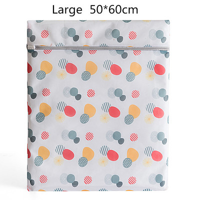 Utazó hordozható piszkos szennyes mosótáska Mosó fehérnemű Melltartó táskák Hálós poliészter mosótáska nagy ruha szervező mosótáska