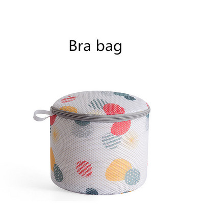 Utazó hordozható piszkos szennyes mosótáska Mosó fehérnemű Melltartó táskák Hálós poliészter mosótáska nagy ruha szervező mosótáska