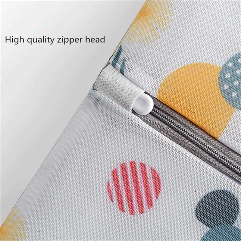 Utazó hordozható piszkos szennyes mosótáska Mosó fehérnemű Melltartó táskák Hálós poliészter mosótáska nagy ruha szervező mosótáska