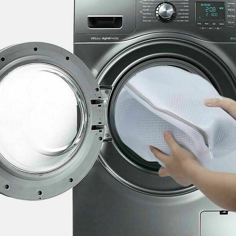 1 tk võrgust pesukott trenažööridele/jalatsite jaoks lukuga saapad pesumasinate jaoks Kuumade reisiriiete hoiukarbi organiseerimiskotid