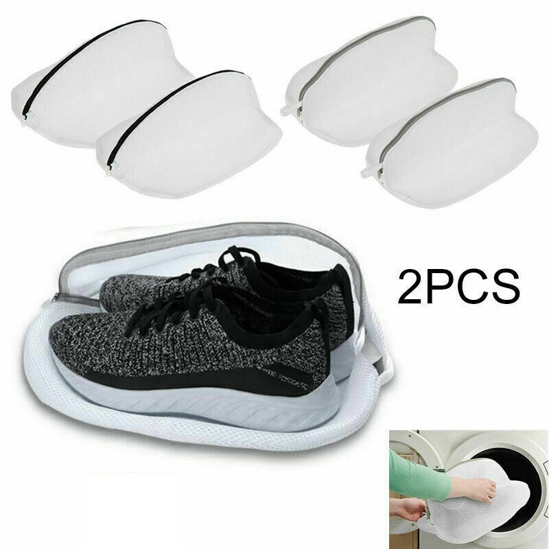 1 tk võrgust pesukott trenažööridele/jalatsite jaoks lukuga saapad pesumasinate jaoks Kuumade reisiriiete hoiukarbi organiseerimiskotid