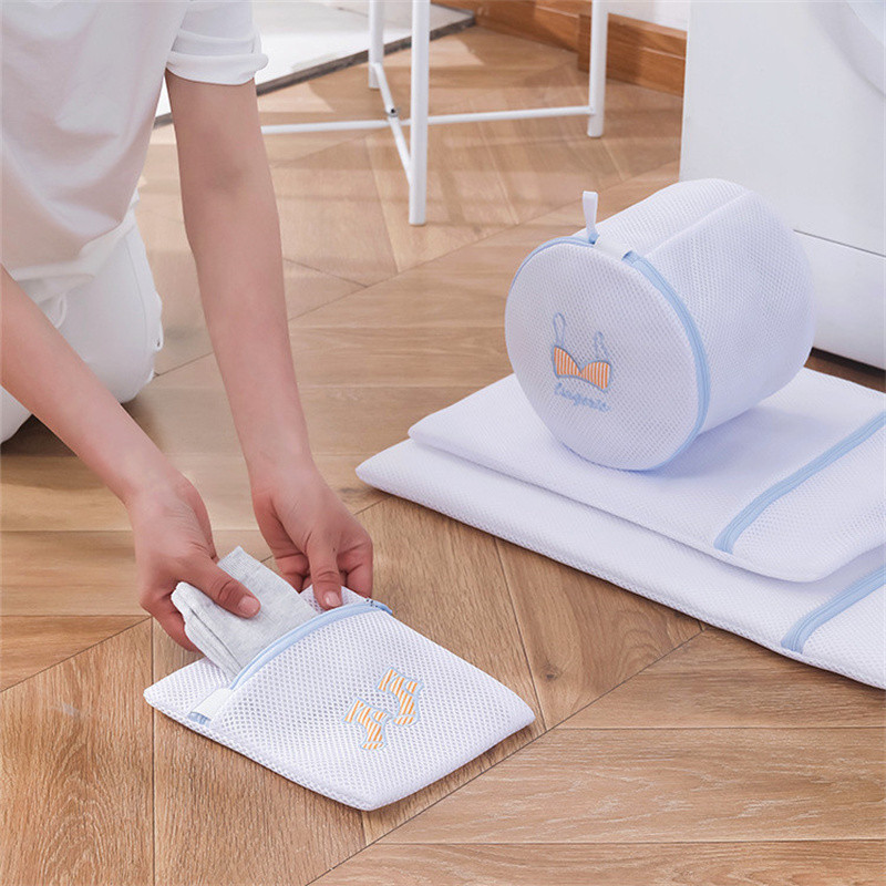 Tikandid Võrgust pesukott Sokid Pesumaja rinnahoidja pesukotid Reisi kaasaskantav pesupesemisvahend Kokkupandavad pesukorvid koju