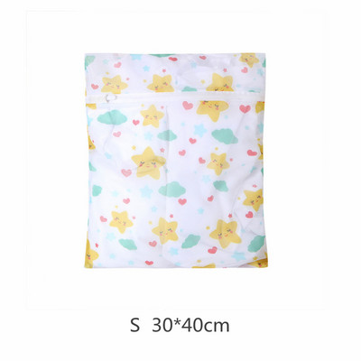 Stars Printing Kokkupandav pesukott Polüestervõrgust masinpesukotid Säilitusriietekott Aluspesu Korraldaja Määrdunud pesukott