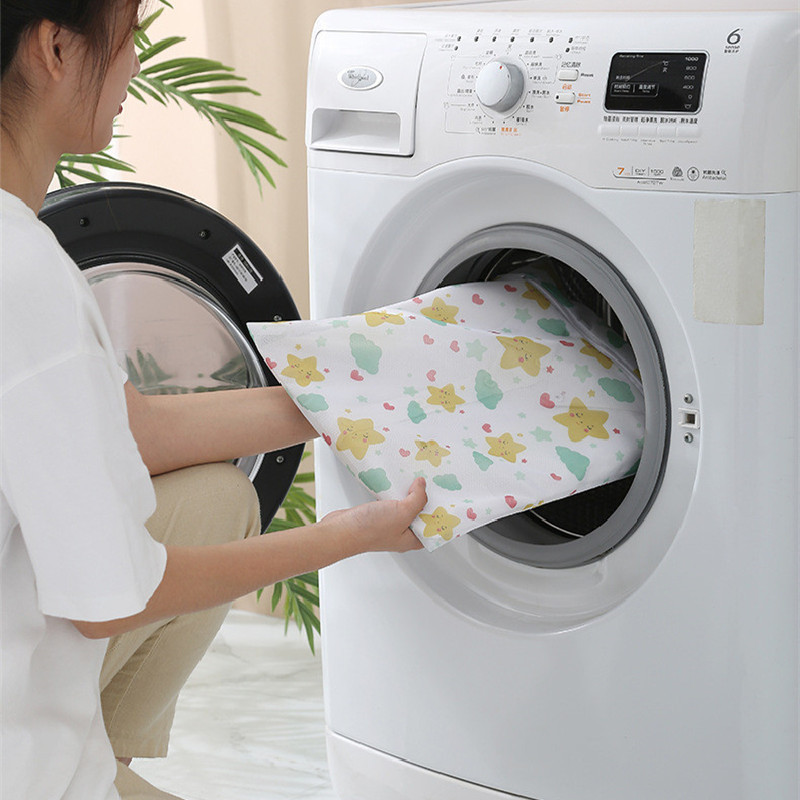 Stars Printing Kokkupandav pesukott Polüestervõrgust masinpesukotid Säilitusriietekott Aluspesu Korraldaja Määrdunud pesukott