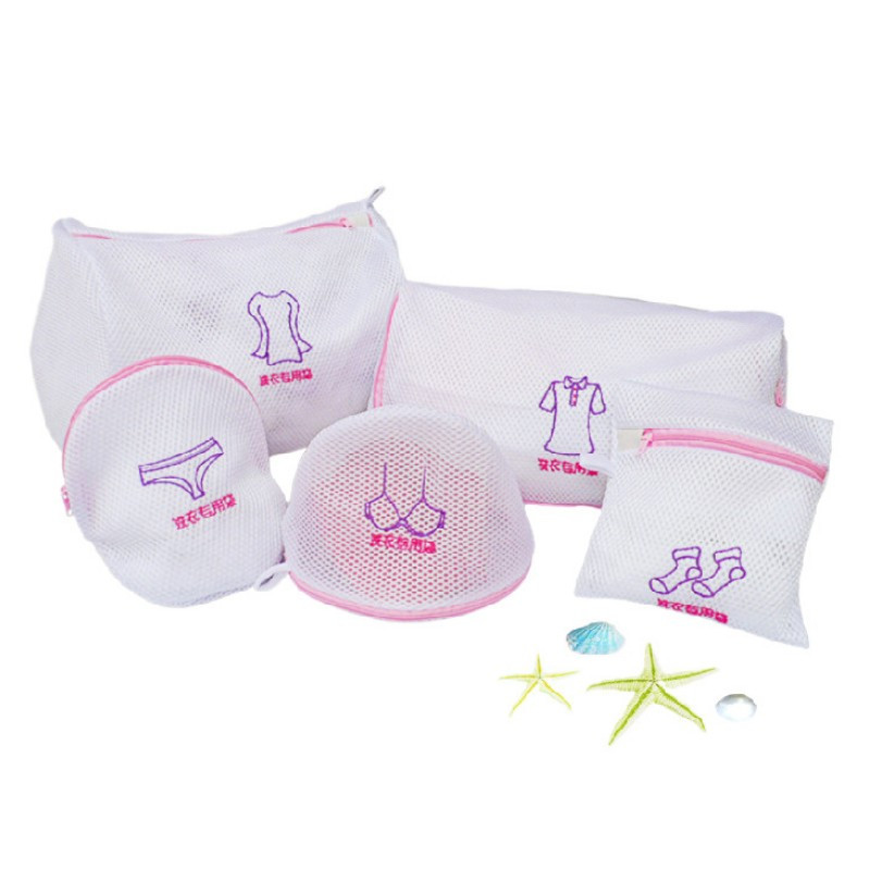 Σουτιέν με κεντημένο σουτιέν Εσώρουχα βρώμικα ρούχα Τσάντες πλυντηρίου ρούχων που πλένονται Καθαρό πλέγμα καλάθι ρούχων