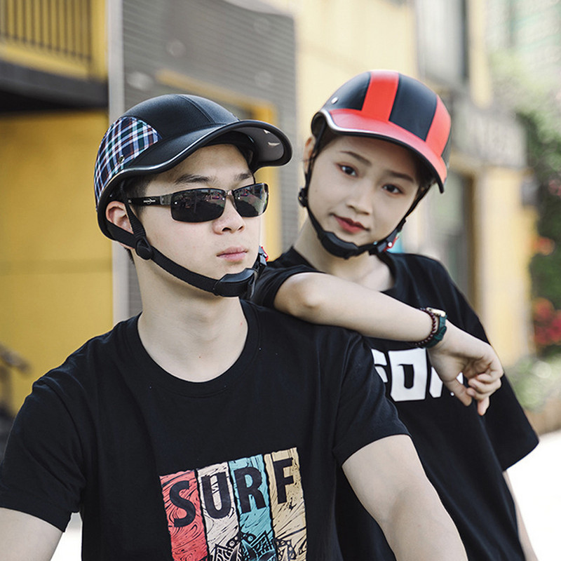 Pesapallimütsi stiilis täiskasvanutele mõeldud elektrilised jalgrattakiivrid, pikendatud äärega kaitsekiiver, higineeldav kaitsevarustus meestele, naistele