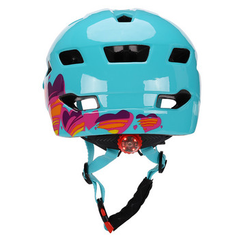 Ολοκαίνουργιο μοντέρνο παιδικό ποδηλατικό κράνος Παιδικό αθλητικό κράνος ποδηλάτου ασφαλείας Κράνος σκούτερ Balance κράνος ποδηλάτου με πίσω φώτα