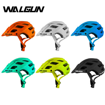 2023 Нова велосипедна каска WALGUN TRAIL XC Велосипедна каска In-mold MTB Bike Helmet Casco Ciclismo Road Mountain Helmets Safety Cap