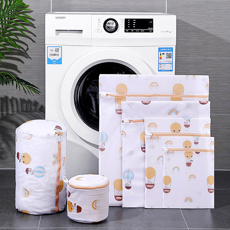 Prekrasna balon vreća za pranje rublja Veliki kapacitet Zaštita i njega odjeće Čarape Grudnjak Visokokvalitetne mrežaste vreće za pranje rublja