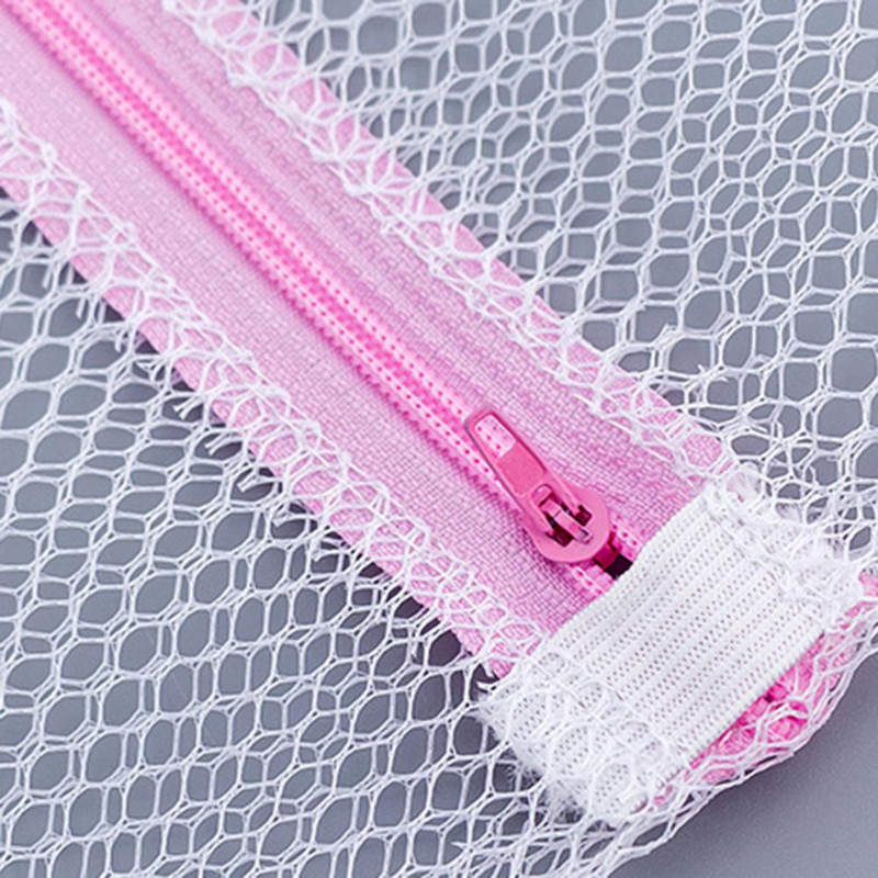 3 τεμάχια/Σετ τσάντα πλυσίματος εσωρούχων Πανί πλυντήριο ρούχων Διχτυωτό φερμουάρ Τσάντα ρούχων Τσάντα αποθήκευσης ρούχων