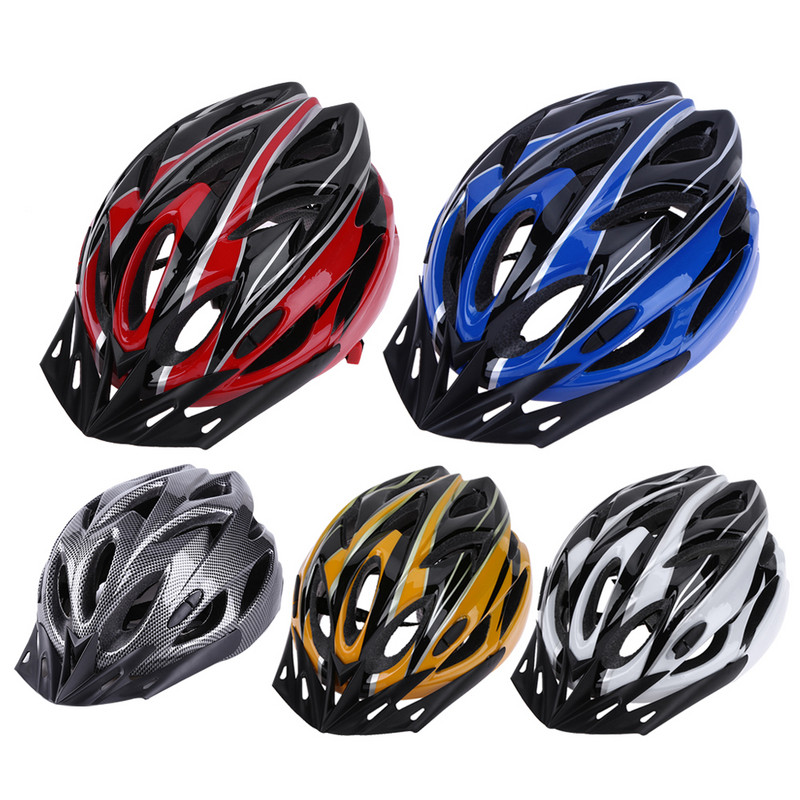 Унисекс PC+EPS ултралек 18 вентилационни отвори Велосипедна каска Екипировка за каране