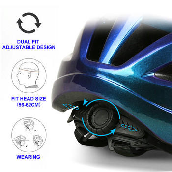RNOX Bicycle Helmets Road Bike Mountain Bike Ultralight Ενσωματωμένο αναπνεύσιμο άνετο κράνος ασφαλείας 13 χρωμάτων