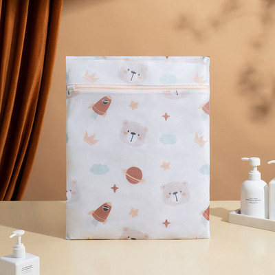 Võrgust pesukott Paksendatud peenvõrgust pesu pesukott aluspesu pesemiseks Rinnahoidja, vältib riiete takerdumist pesu pesukott