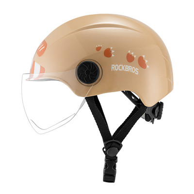 Rockbros 2023 oficial pentru copii Helemt PC EPS semi-ultraușor Helemt MTB scuter Vehicul electric Bicicletă pentru copii Accesorii pentru cap pentru copii